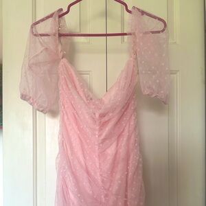 Baby pink dress🌸